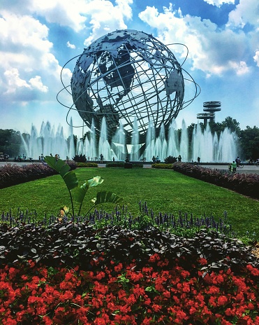 The Unisphere, a prominent relic from the 1964 World's Fair, now occupies the site where the Trylon and Perisphere of the 1939 Fair once stood. Serving as the fair's focal point, this colossal globe proudly holds the distinction of being the largest representation of Earth on the planet.