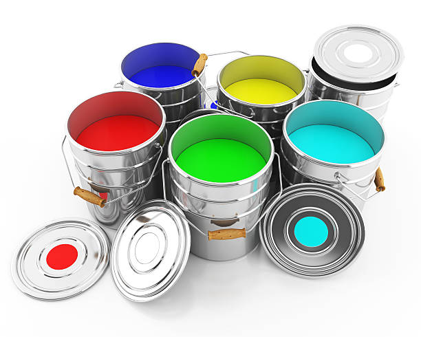 istock bucket of colored inks 180688146