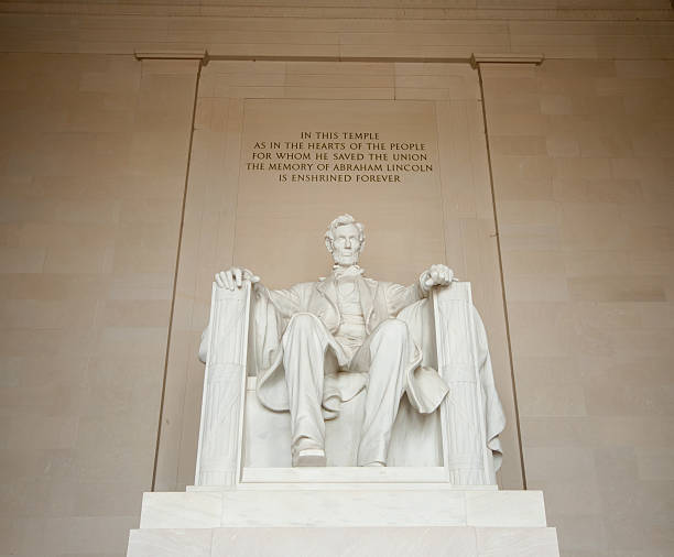 istock Abraham Lincoln statue in Lincoln-memorial, Washington DC 180691613
