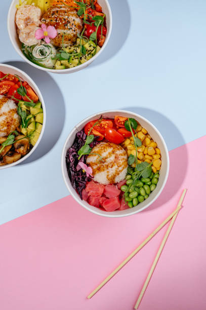 istock POKE BOWL ASIAN FAST FOOD 1806930397