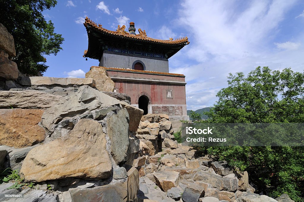 Palácio de verão em Pequim, China - Royalty-free Antigo Foto de stock