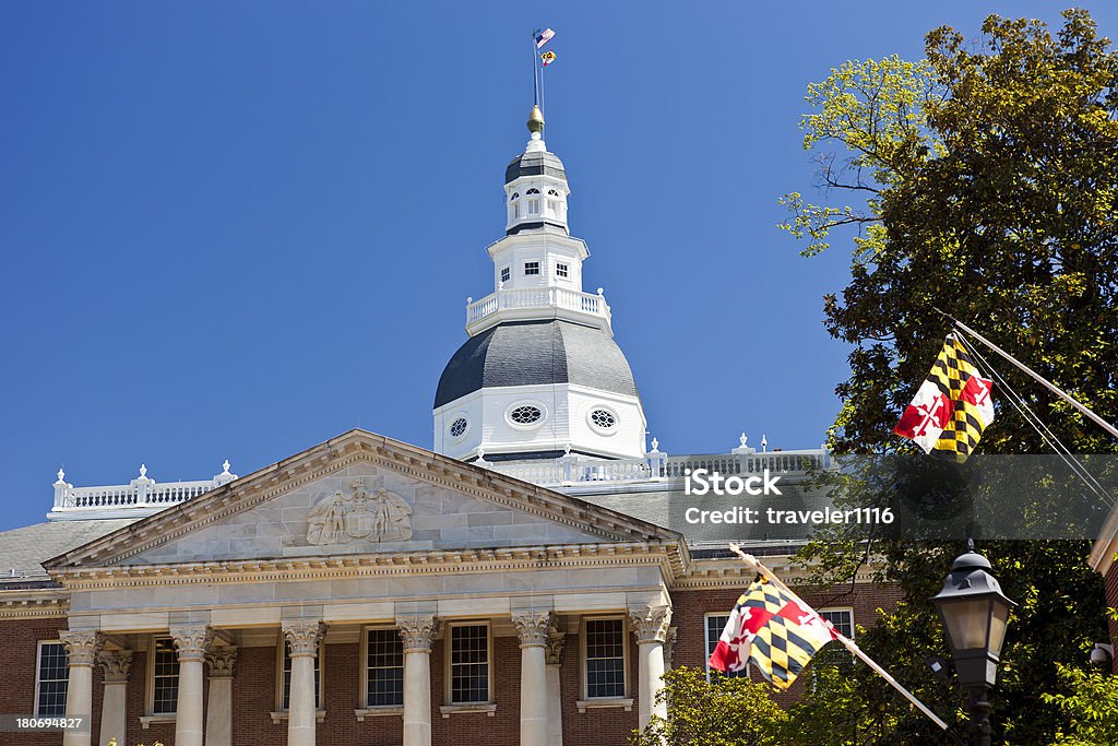 Le Capitole de l'État du Maryland à Annapolis - Photo de Maryland - État libre de droits