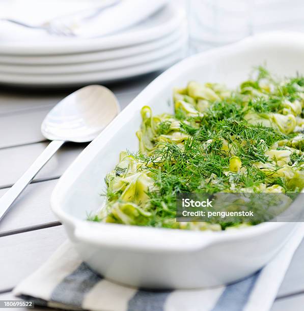 Vegetarische Zucchini Speisen Stockfoto und mehr Bilder von Aubergine - Aubergine, Bildschärfe, Dill