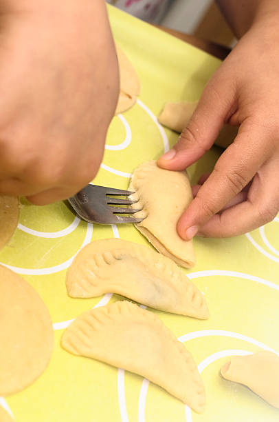 istock Little Girl Making Cookies 180695969