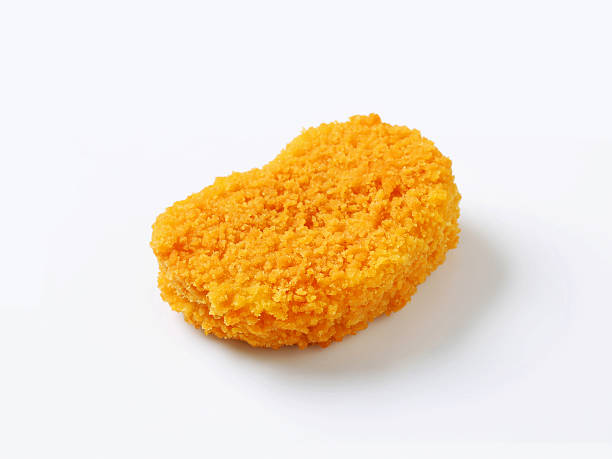 fried nugget stock photo