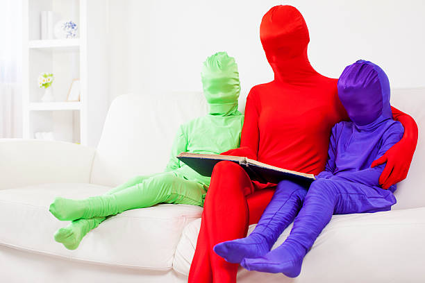 istock Mother Telling a story to children. 180696721