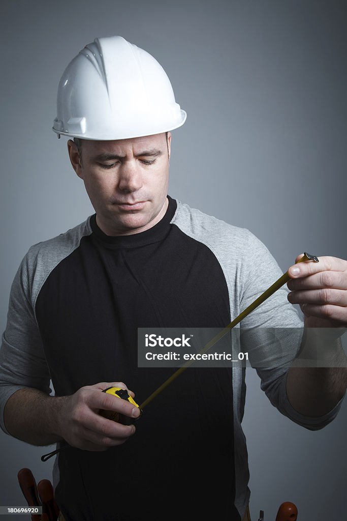 Retrato de contratista - Foto de stock de Tristeza libre de derechos