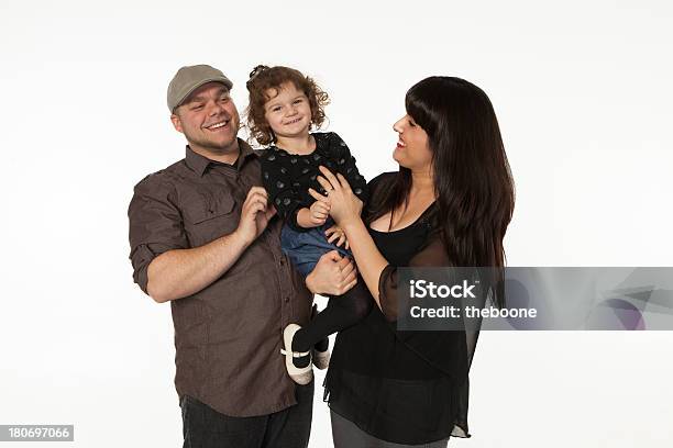 Foto de Família No Fundo Branco e mais fotos de stock de 2-3 Anos - 2-3 Anos, 20 Anos, 25-30 Anos