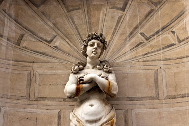 Statue, Rome stock photo