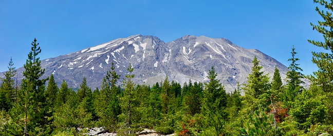 A Beautiful View of Mount Saint Helens