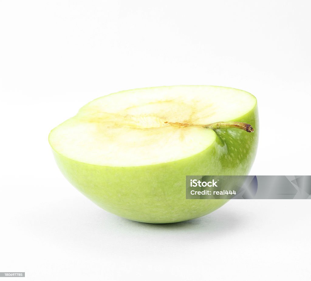 Zielone Jabłko - Zbiór zdjęć royalty-free (Bez ludzi)