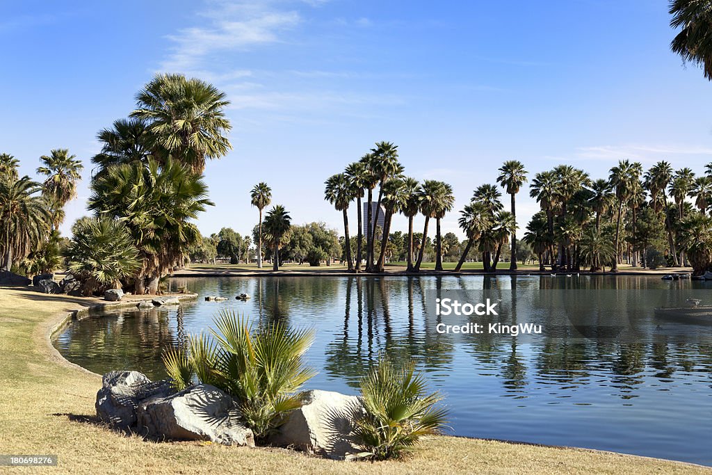 Parque público en Phoenix, Arizona - Foto de stock de Arizona libre de derechos