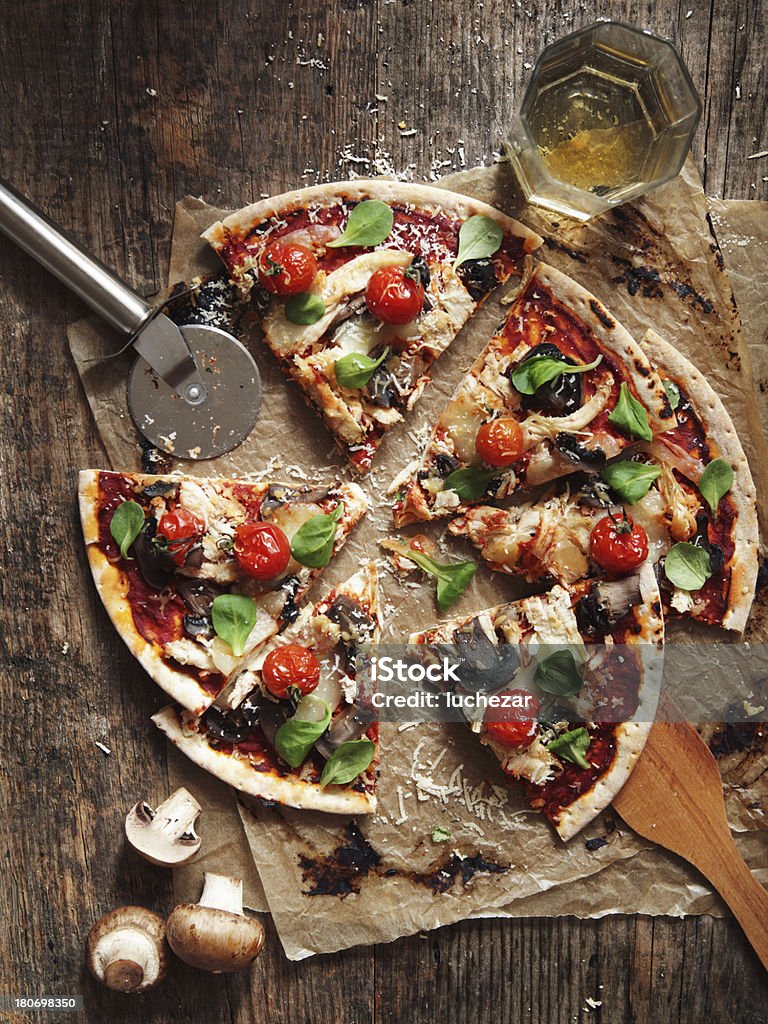 피자 - 로열티 프리 피자 스톡 사진