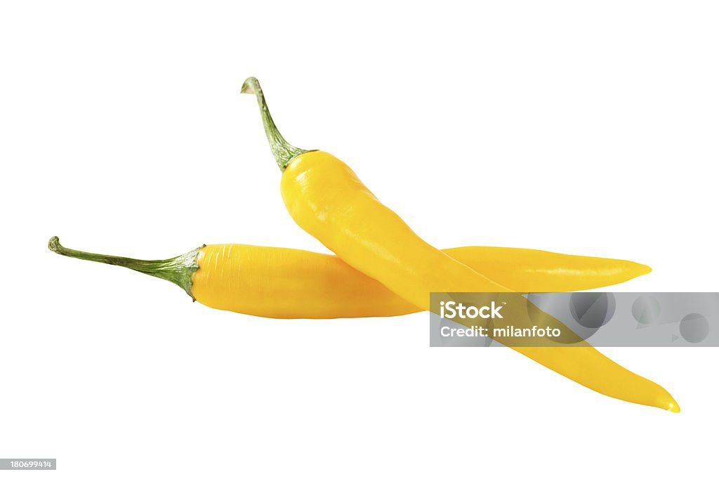 chili peppers - Foto stock royalty-free di A forma di croce