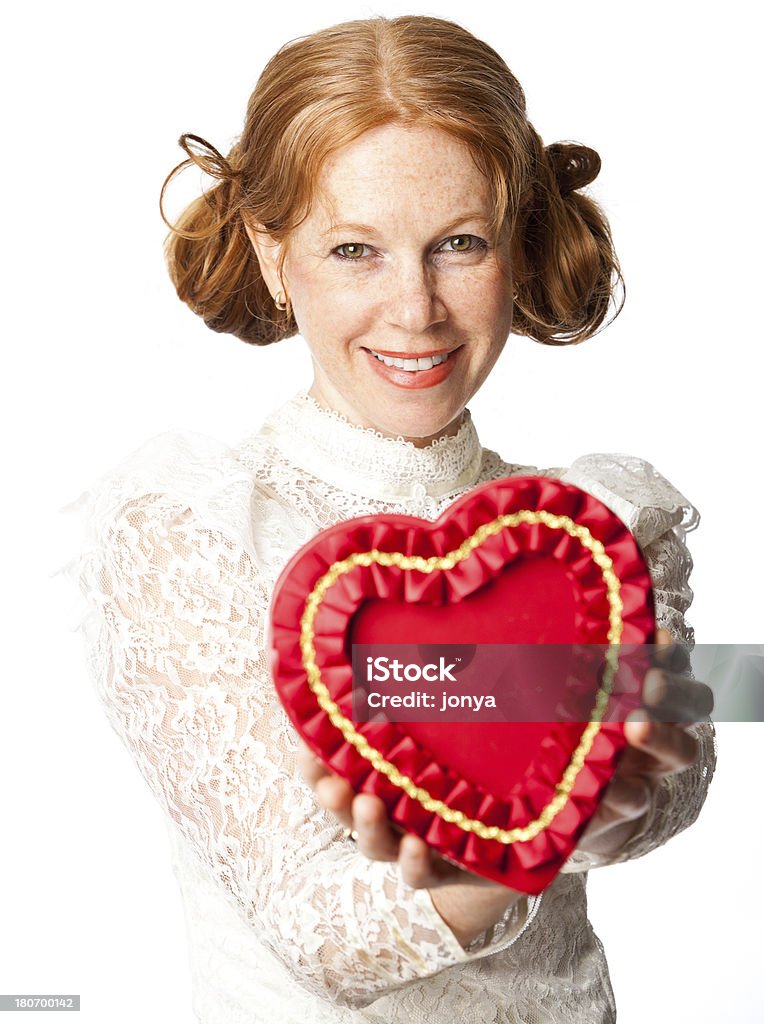 Chica del día de San Valentín - Foto de stock de 30-39 años libre de derechos