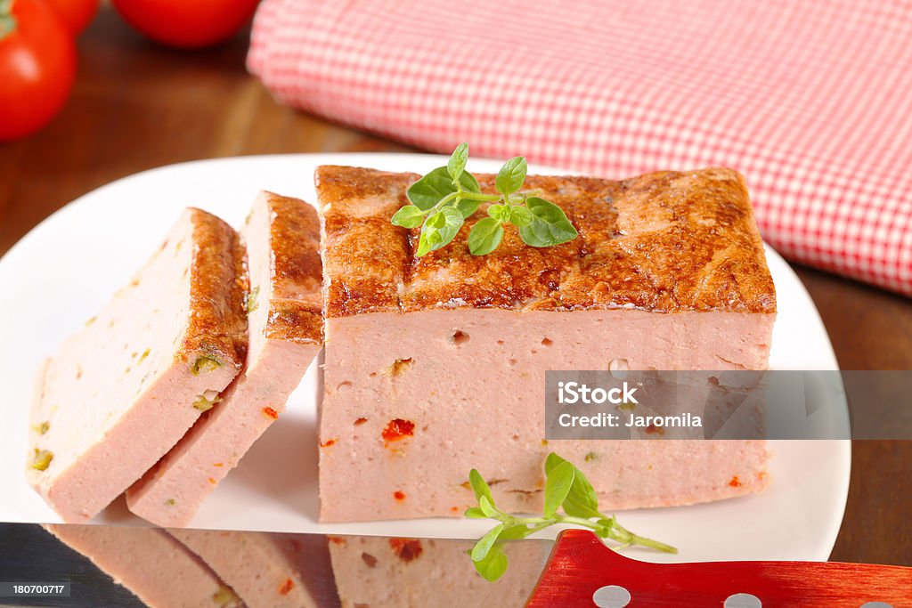 Fatias de delicioso fígado Paté - Royalty-free Carne de Porco Foto de stock