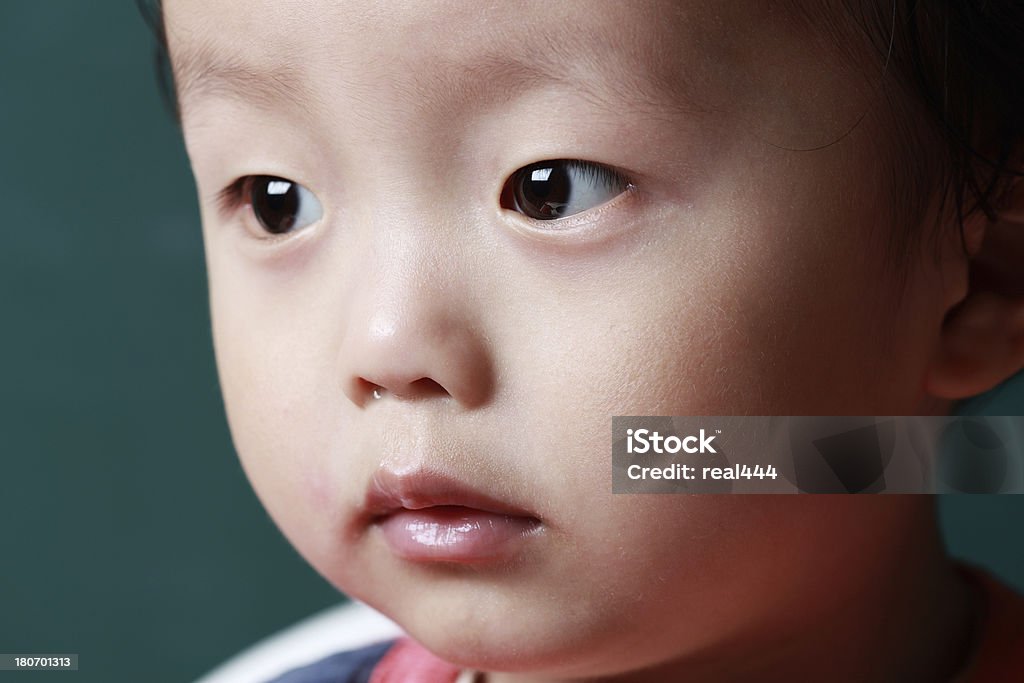 かわいいアジアの赤ちゃんのクローズアップ - 1人のロイヤリティフリーストックフォト