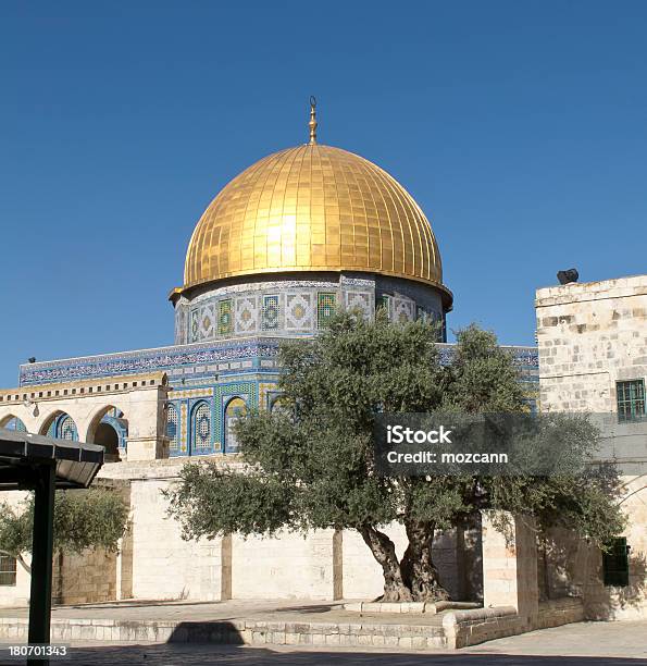 Domo Da Rocha - Fotografias de stock e mais imagens de Mesquita de Al-Aqsa - Mesquita de Al-Aqsa, Arcaico, Arquitetura