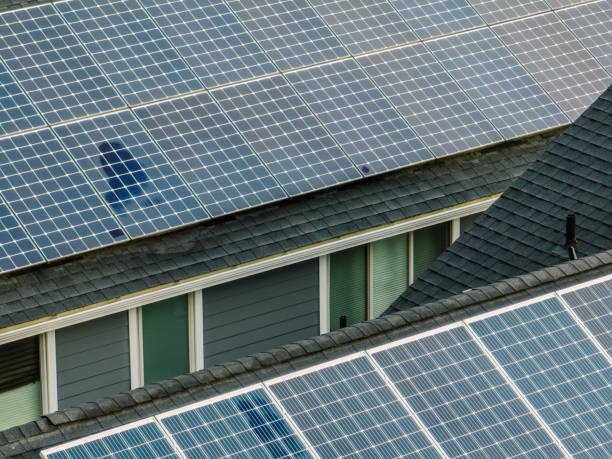 istock Solar Panels on Houses 1807023243