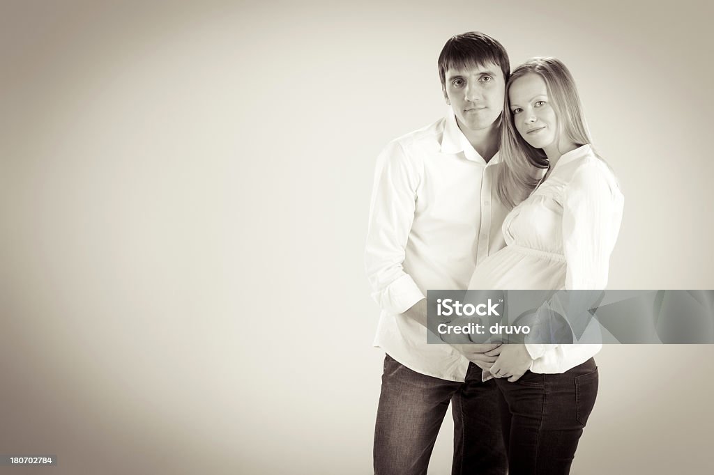 Jovem Casal à espera de Bebé - Royalty-free 30-39 Anos Foto de stock