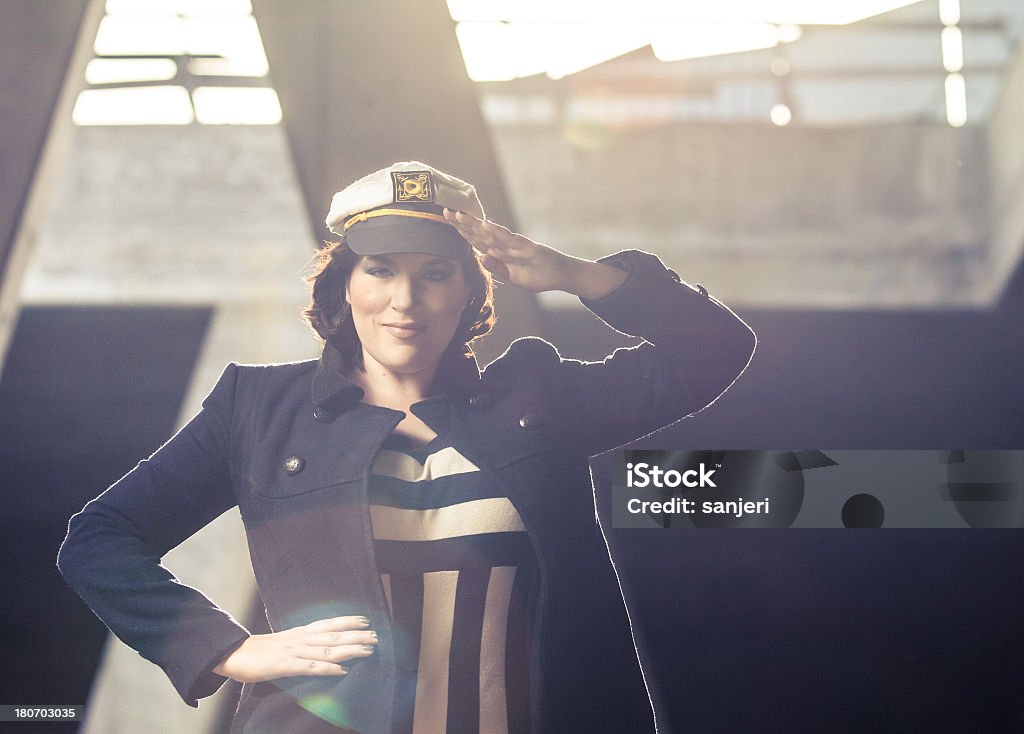 Marynarz kobieta - Zbiór zdjęć royalty-free (Dorosły)