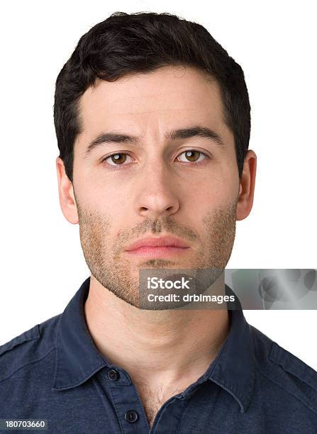 Frowning Young Man Stock Photo - Download Image Now - 20-24 Years, 20-29 Years, Adult