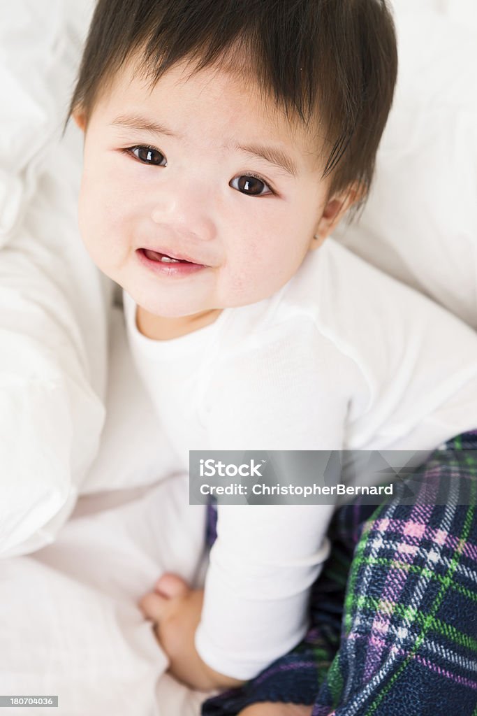 Ragazza Bambino di 6 mesi - Foto stock royalty-free di Abbigliamento da neonato