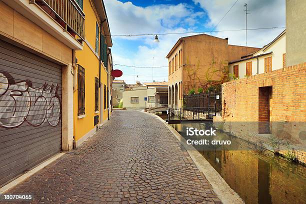 Empty Street In Florence Italy Stock Photo - Download Image Now - Ancient, Architecture, Building Exterior