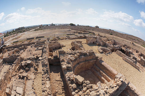 istock fish eye view Paphos archaeological site Cyprus ancient roman ruins 180704256