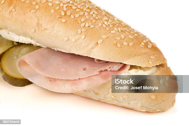 Photo libre de droit de Sandwich banque d'images et plus d'images libres de droit de Aliment - Aliment, Aliments et boissons, Baguette de pain