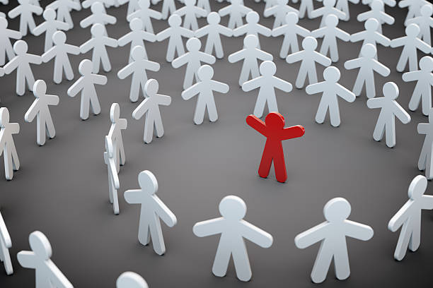 istock Individuality and leadership concept 180704995
