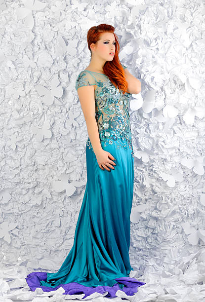 istock woman in beautiful dress 180705656