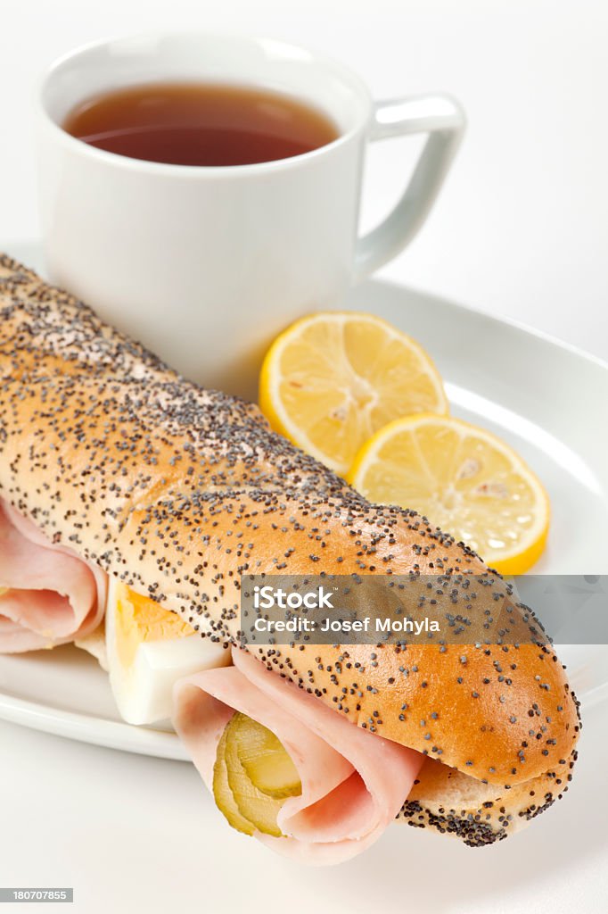 Petit-déjeuner, sandwich au jambon - Photo de Aliment libre de droits
