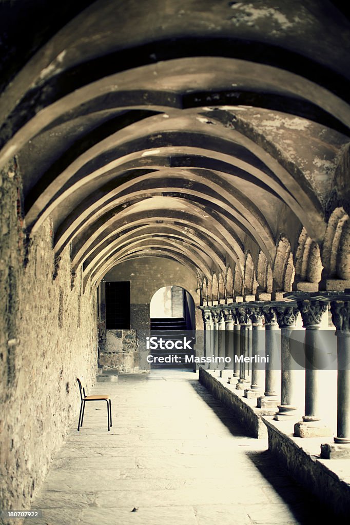 Medieval Claustro - Royalty-free Vale d'Aosta Foto de stock