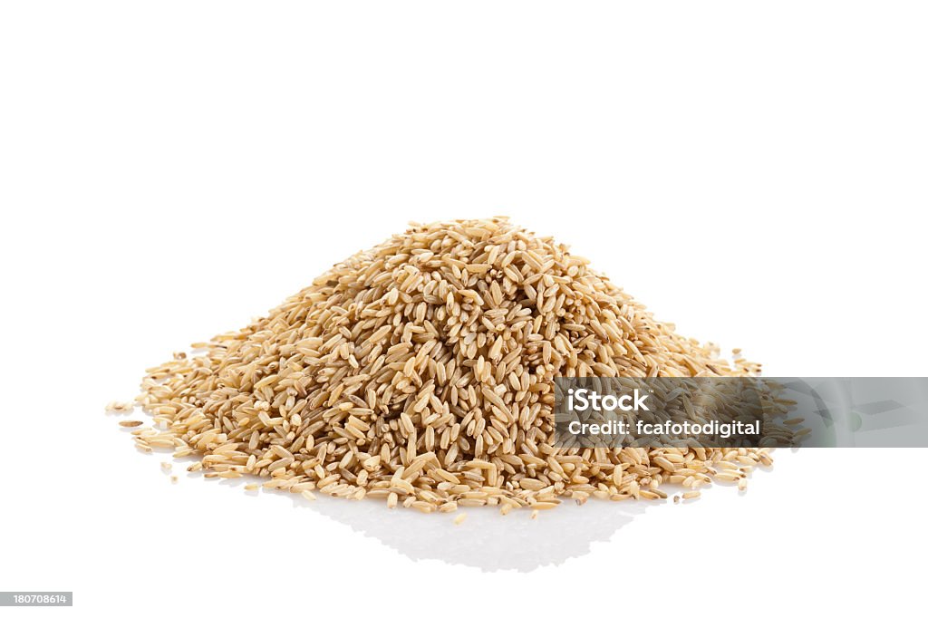 Целом Коричневый рис - Стоковые фото Коричневый рис роялти-фри