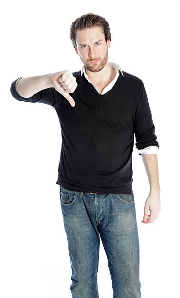 istock Attractive man wearing casual clothes isolated on a white background 180709409