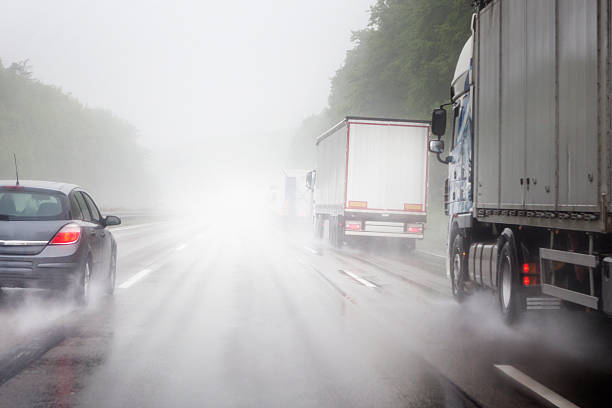 istock Heavy rain on the highway 180709915