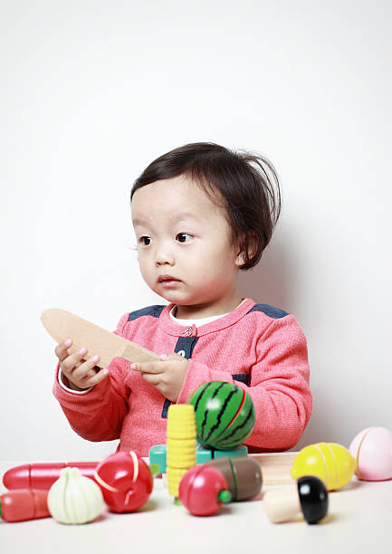 istock Cute Asian baby 180710245