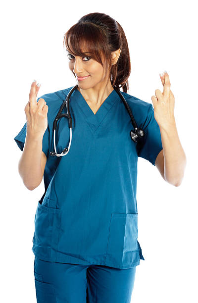 istock Indian doctor white background 180710479