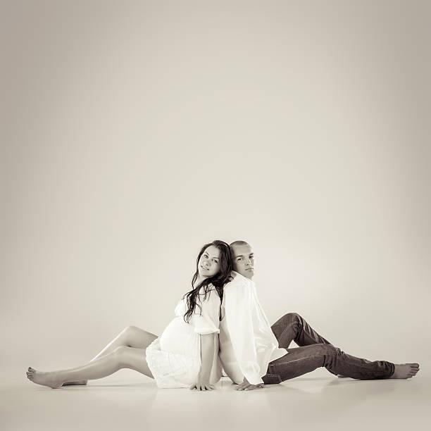istock Young couple expecting baby 180710678