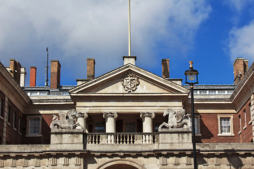 The building in London city, UK