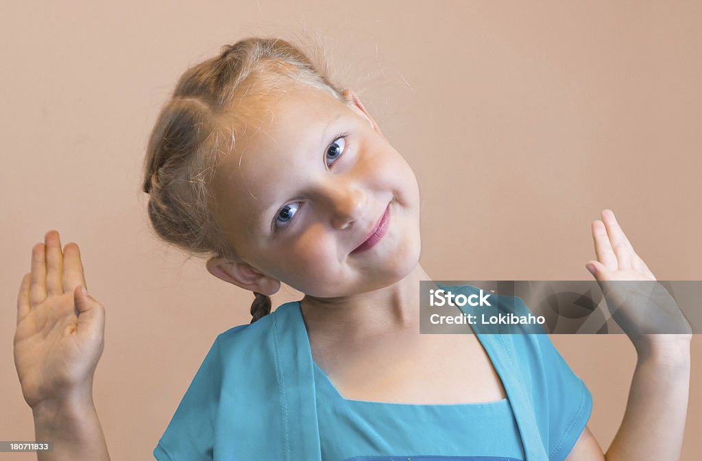 Lustige Junge Mädchen - Lizenzfrei 6-7 Jahre Stock-Foto