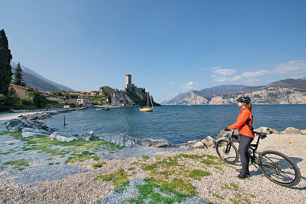 Lago de Garda - fotografia de stock