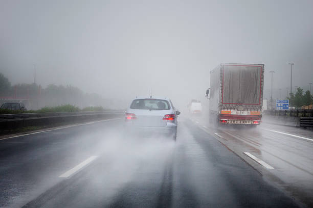 istock Bad weather on the highway 180713612