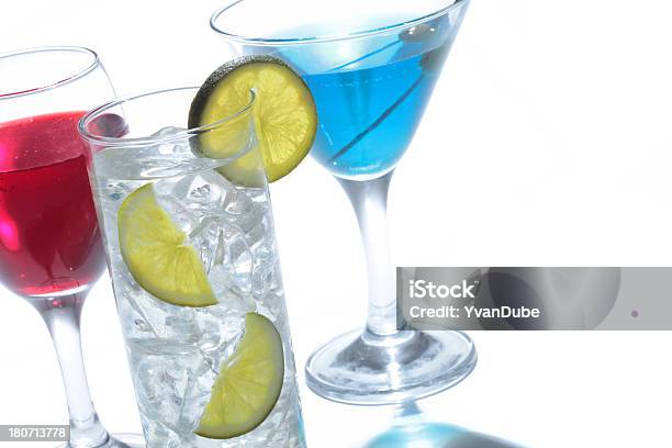 Cocktail De Bebidas - Fotografias de stock e mais imagens de Aperitivo - Aperitivo, Bebida, Bebida Alcoólica