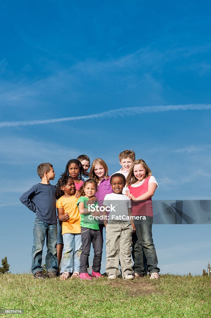Diverse Kinder im Freien - Lizenzfrei 4-5 Jahre Stock-Foto