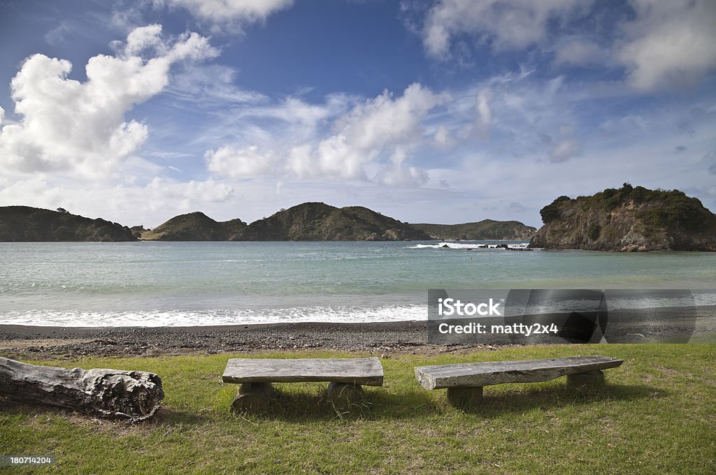 Playa con asientos - Foto de stock de Agua libre de derechos