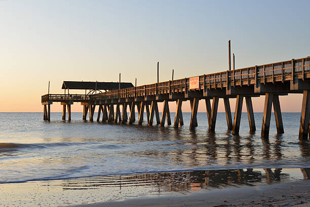 istock Pier of Tybee Island Beach 180714536