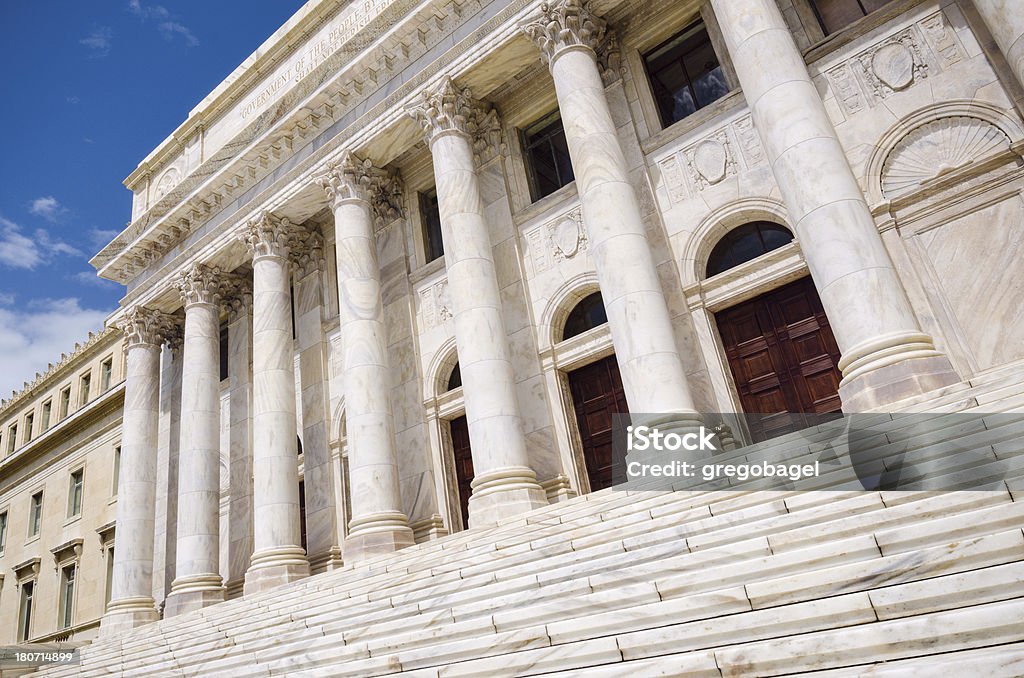 Kapitol von Puerto Rico, Hotels in San Juan - Lizenzfrei Kapitol - Lokales Regierungsgebäude Stock-Foto