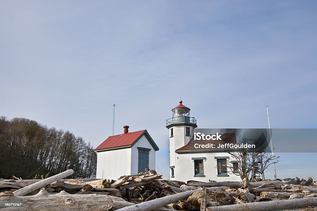 Punkt Robinson Lighthouse - Zbiór zdjęć royalty-free (Ameryka Północna)